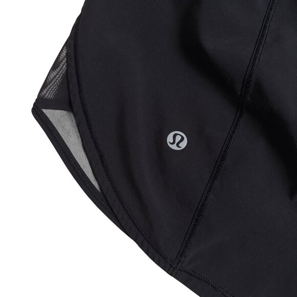 Lululemon Attack the Track 4” Shorts (Black) - Size 10 - Picture 3 of 11